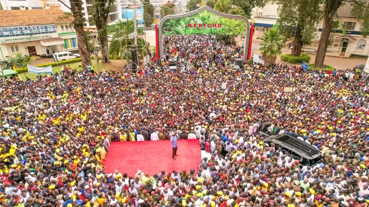 Ruto’s Kericho Visit: President Unveils Major Development Plans as South Rift Tour Concludes