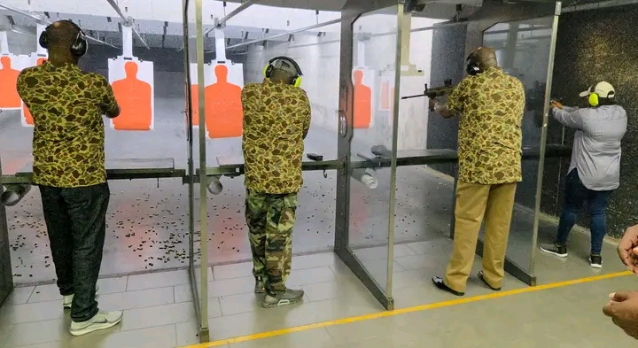 Rigathi Gachagua in Texas: Tests Weapon Skills and Revisits Basic Combat Training
