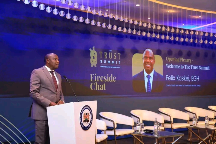 Felix Koskei Joins Top Leaders at Global Trust Summit 2026 as Kenya Pushes for Accountability, Transparency and Public Confidence