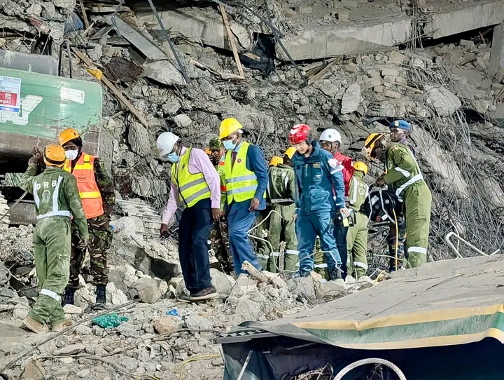Eastleigh Building Collapse: Chinese Search and Rescue Team and Blue Sky Rescue Join Operation, Two People Detected Alive