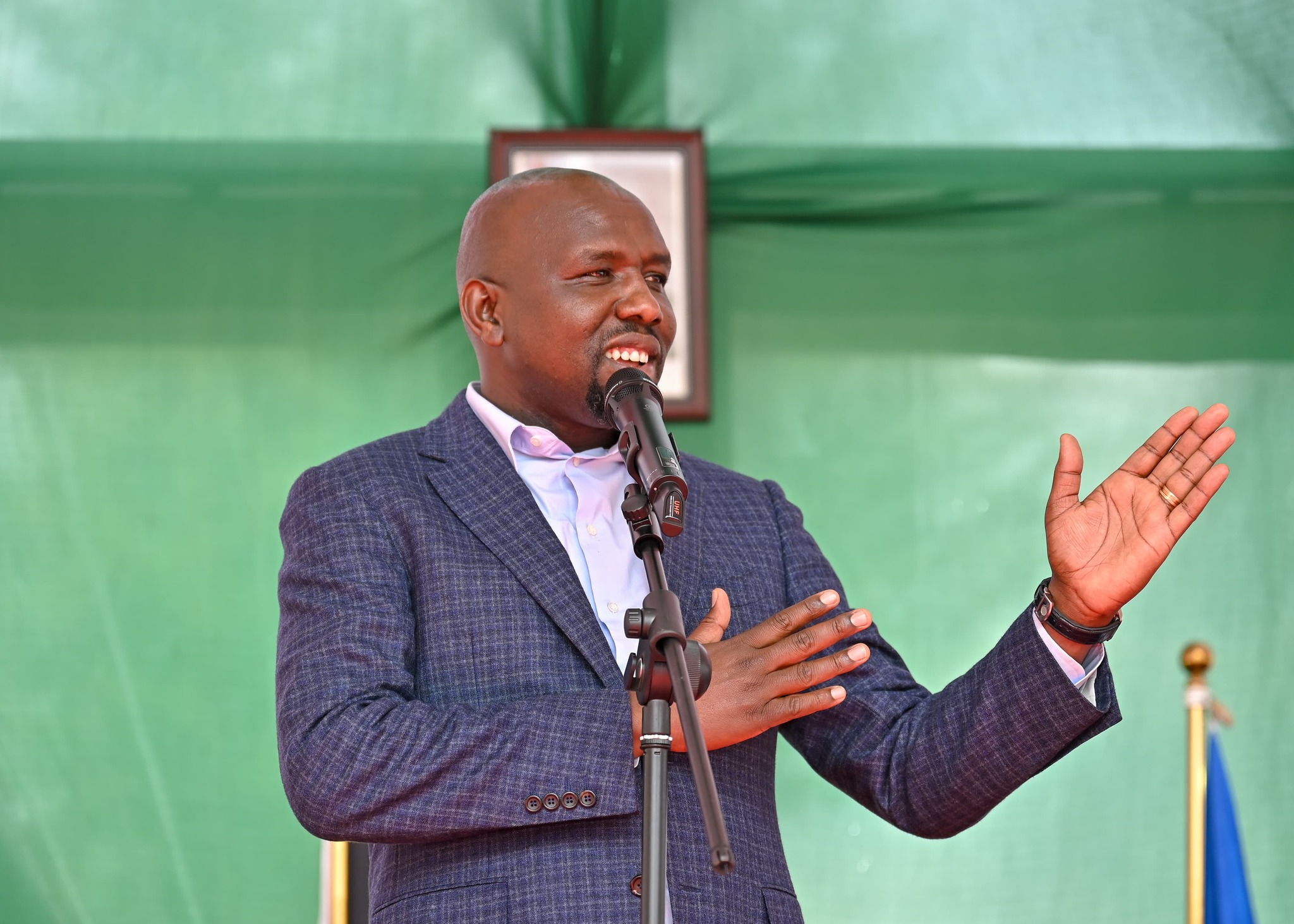 CS Murkomen has started that ID issuance drive exceeds national target