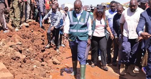 Sakaja Gives Contractors 14 Days to Complete Nairobi Flood-Control Works