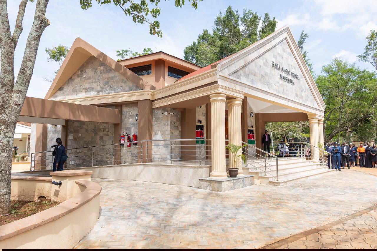 PRESIDENT RUTO SAYS RAILA MAUSOLEUM HONOURS HIS CONTRIBUTION TO KENYA’S DEMOCRATIC JOURNEY
