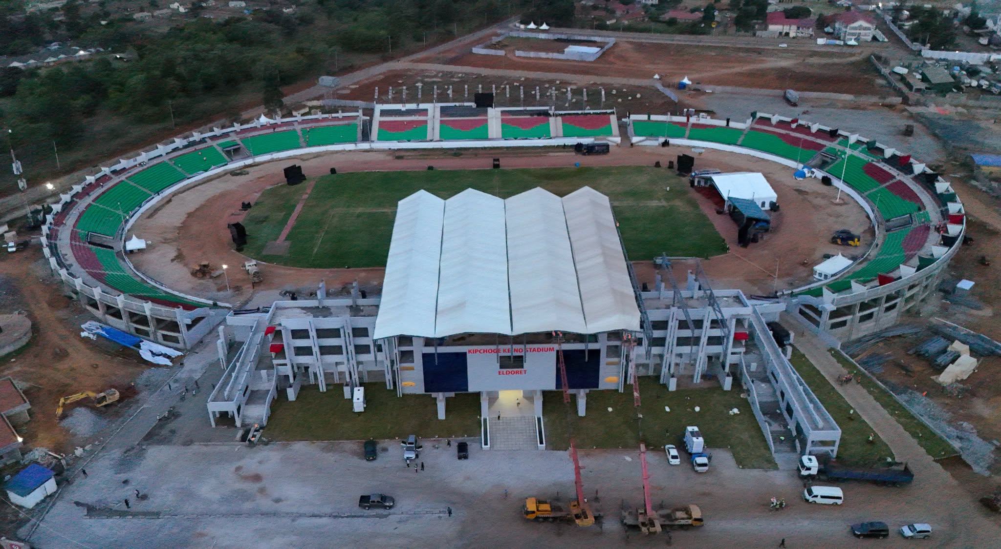 President Ruto Pledges to Complete Kipchoge Keino Stadium with Full Canopy