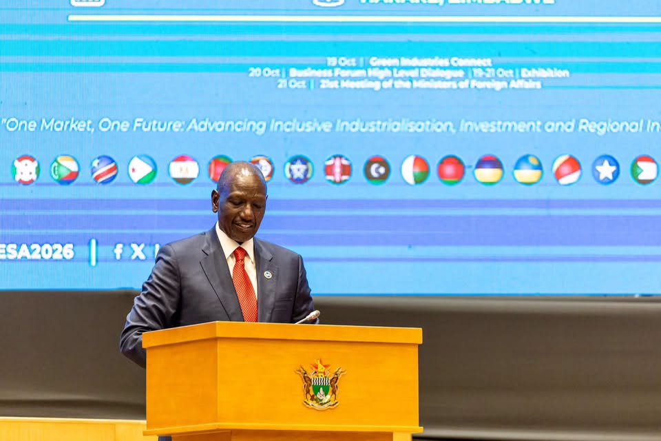 President Ruto Tells COMESA Member States Africa Seeks Equal Treatment, Not Special Privileges in Global Affairs