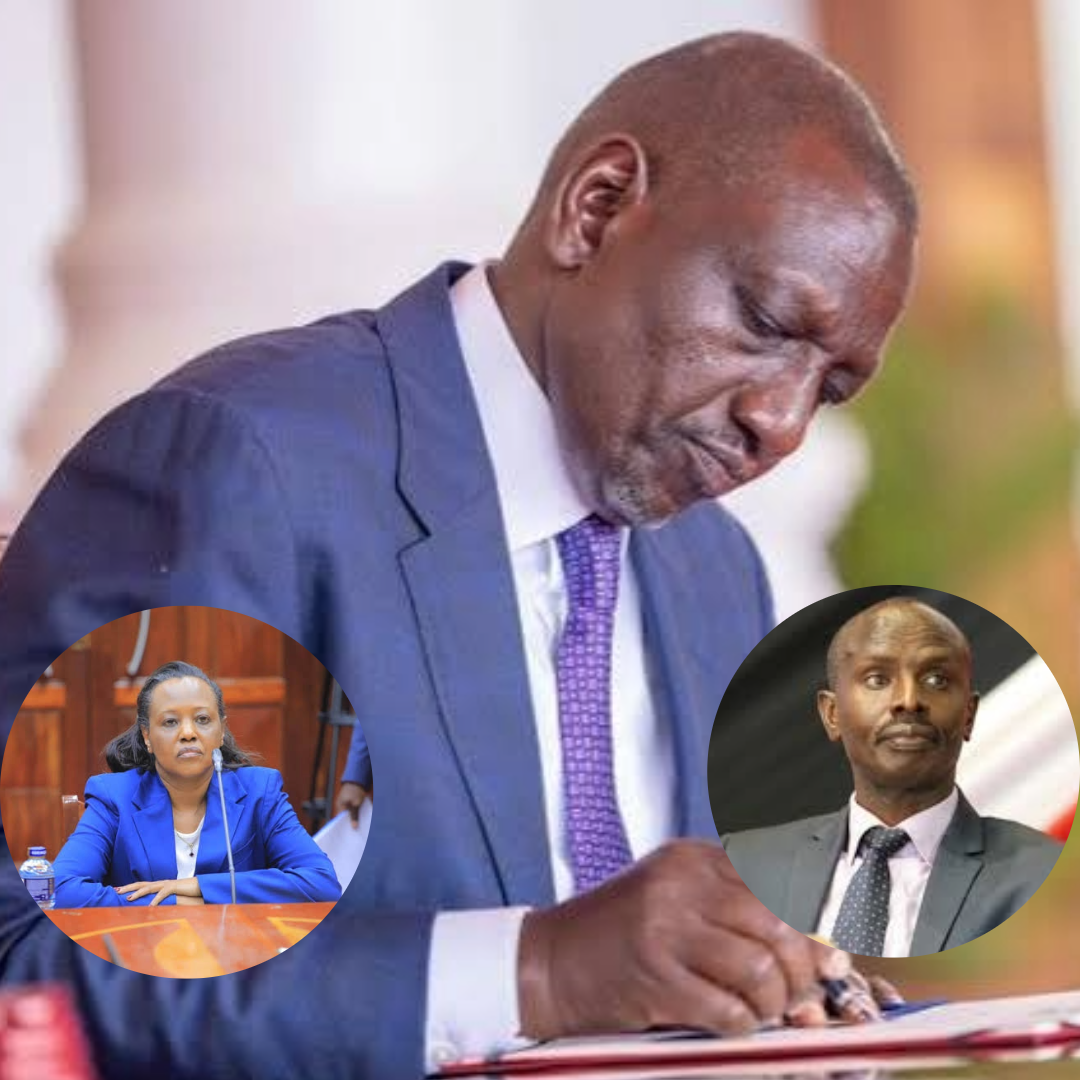 Ruto Gazettes Appointment of Wilson Sossion and Antonina Lentoijoni to TSC