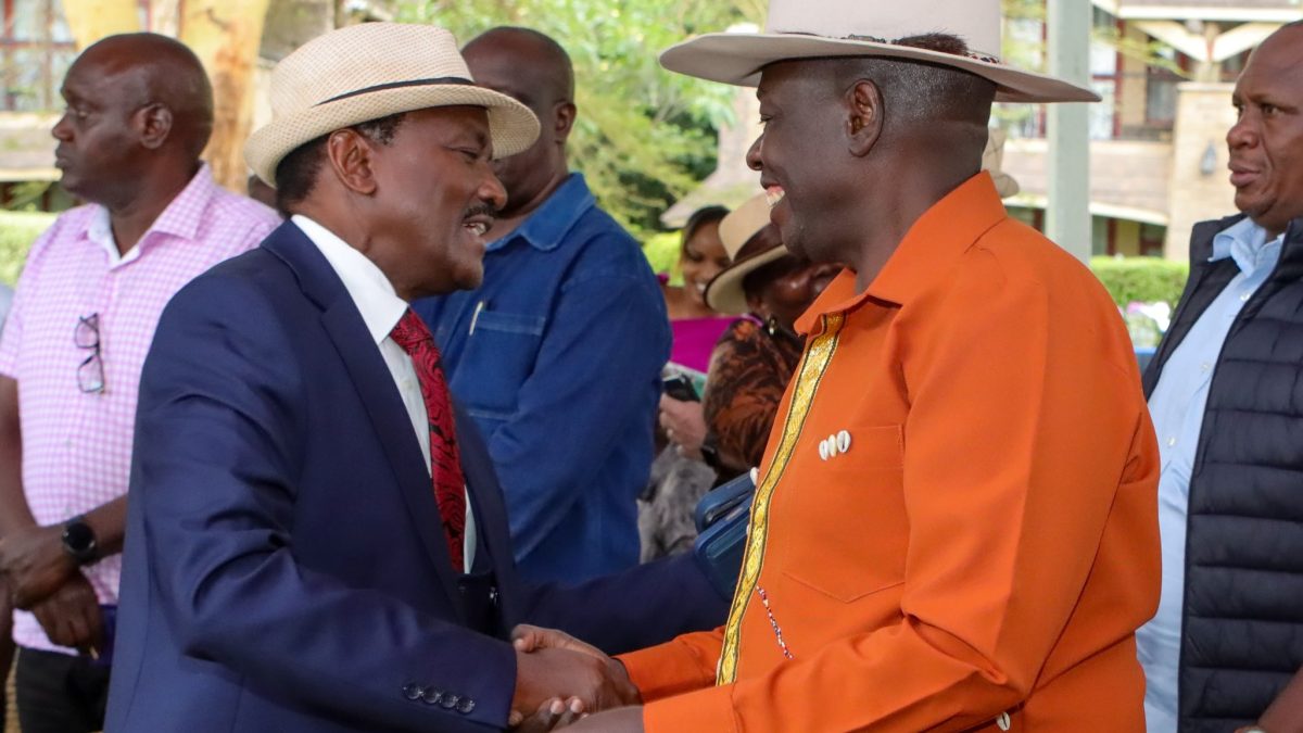 Gachagua, Kalonzo Forge Alliance, Slam Ruto-Raila Pact as Political Betrayal