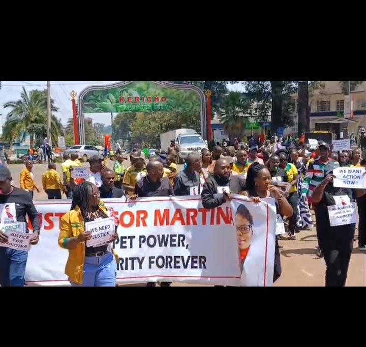 Justice for Martina Chepkemoi: KUPPET Teachers Take to the Streets in Kericho, Demand Answers Over Teacher’s Mysterious Death