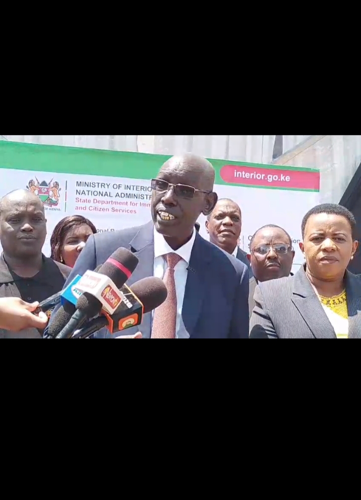 Dr. Belio Kipsang Announces Major Increase in Number of Kenyans Registered as Bomet Hosts Identity Day