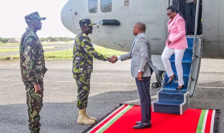 Kindiki Lands in Lamu as Kenya Readies for Historic Dangote Oil Refinery Groundbreaking