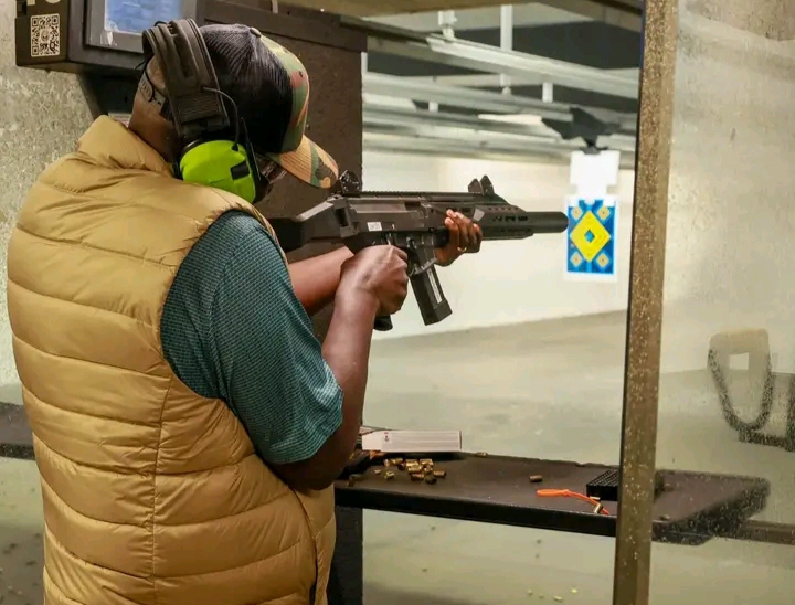 “Practice Makes Perfect”: Gachagua Turns Heads at Boston Gun Centre During US Tour