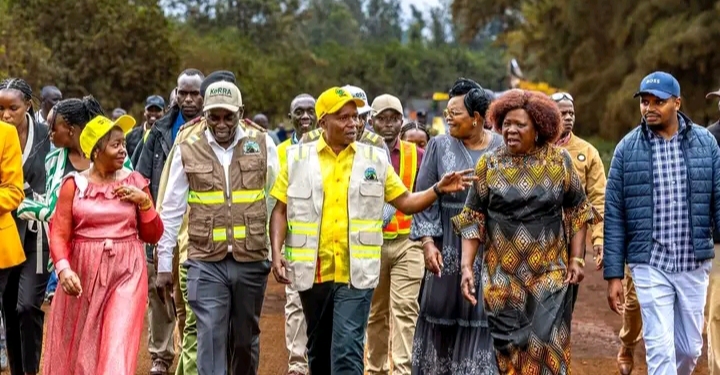 Kindiki Unveils Murang’a Development Push as Roads, Stadium and Key Projects Take Centre Stage