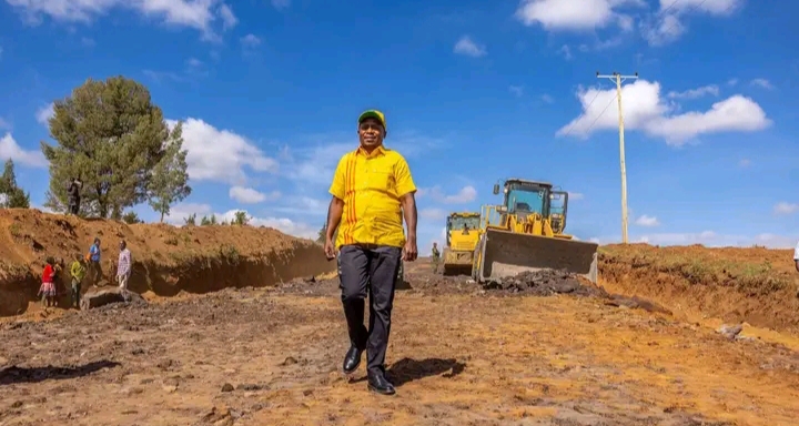 Kindiki Inspects Njoro–Beeston–Lawina–Elburgon Road as Government Faces Pressure to Accelerate Infrastructure Projects in Nakuru