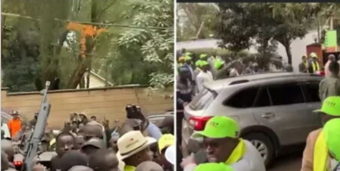 Gunshots Fired as Chaos Erupts at Gachagua’s Party Launch in Nairobi