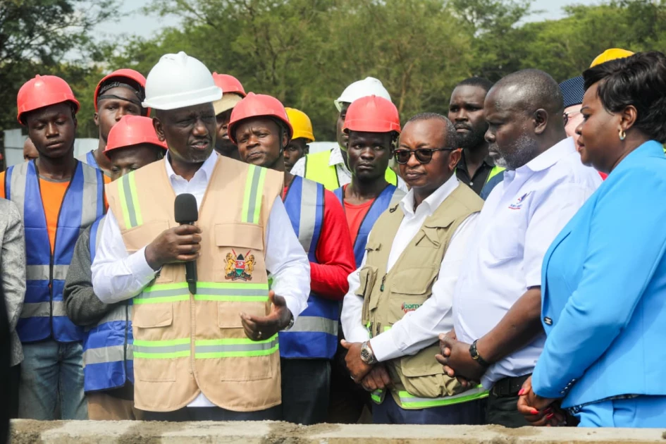 President Ruto launches the construction of the first affordable houses for students in Homa Bay