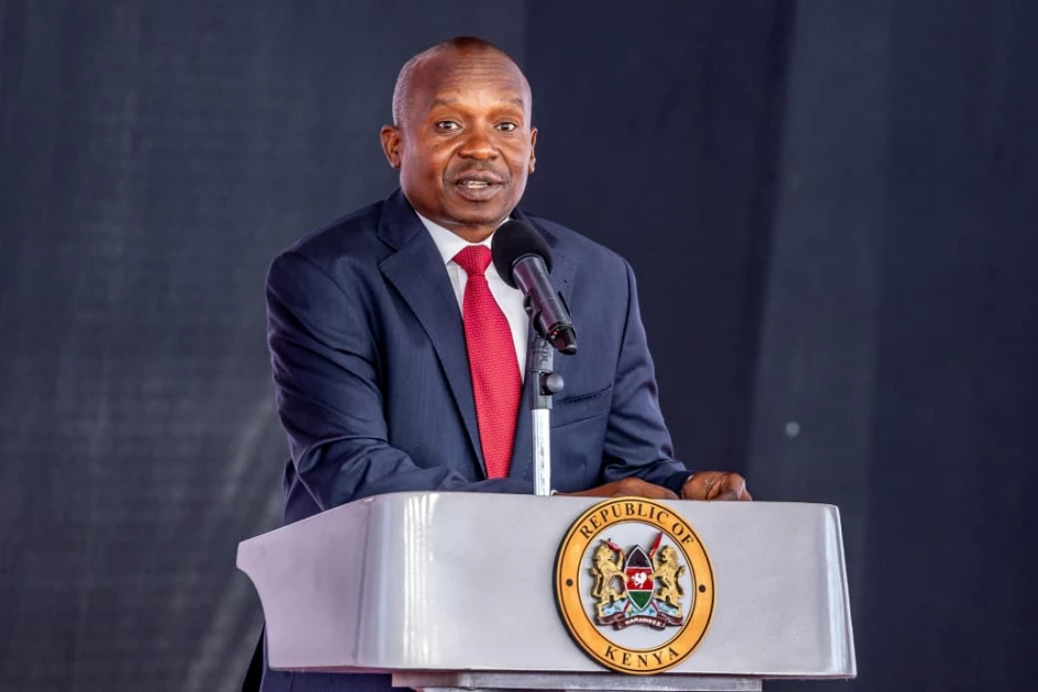 Kindiki has clearly says  no retreat, no surrender on e-procurement