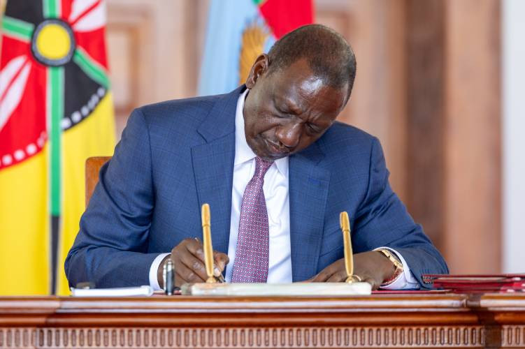 President Approves Finance Bill at State House, Says New Law Promotes Tax Fairness
