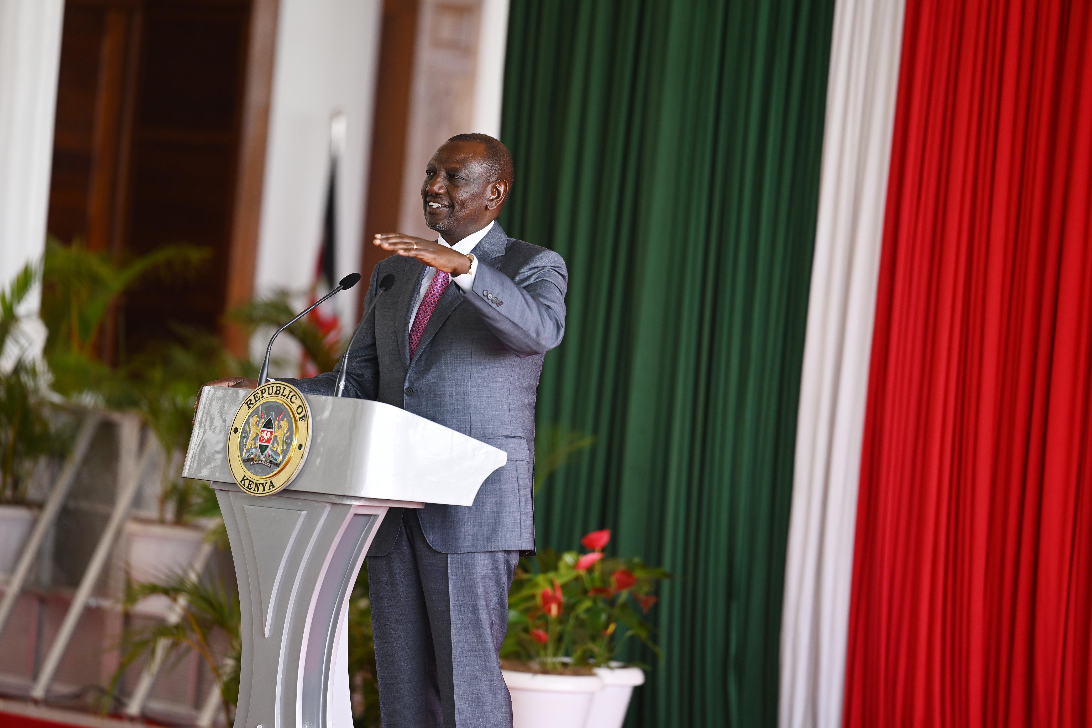 President Ruto has says he haven’t abandoned boda boda riders, mama mbogas