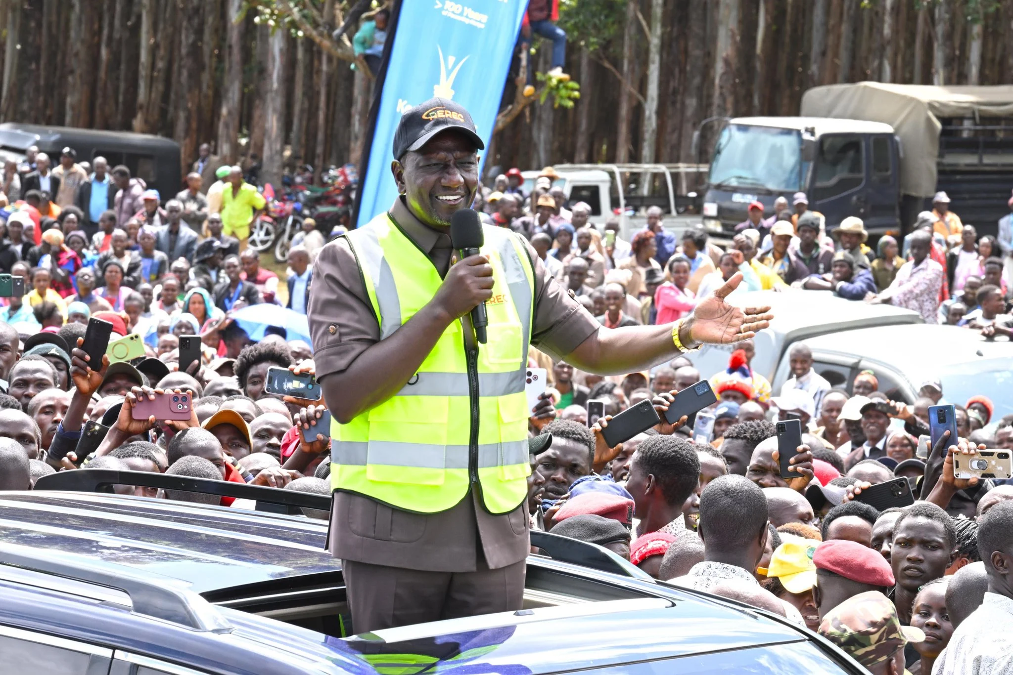 RUTO BEGINS TWO-DAY DEVELOPMENT TOUR OF NAROK, FOCUSING ON KEY NAROK COUNTY PROJECTS