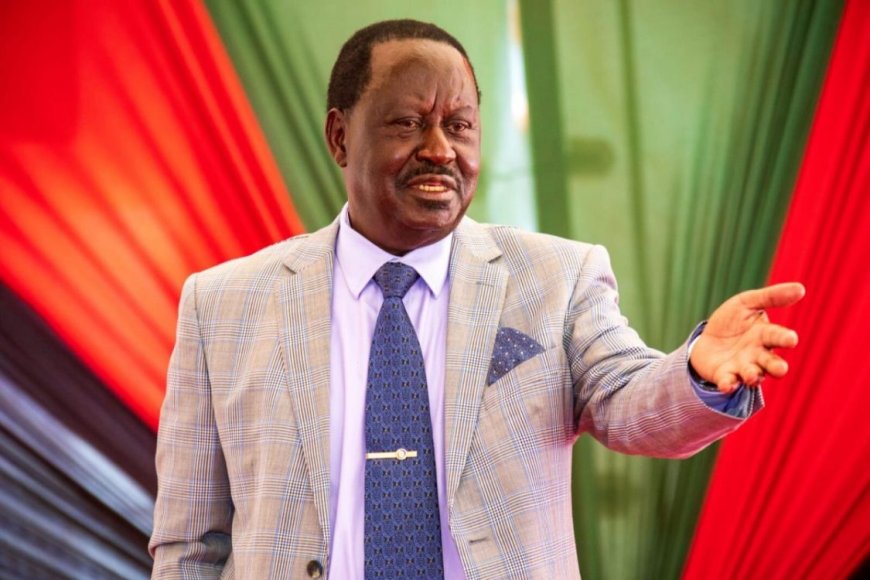 Raila Calls for National Conclave to Tackle Crisis and Unify Kenya