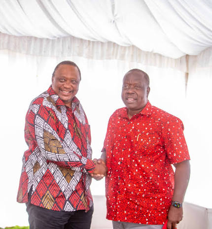Uhuru Hands Over Jubilee Party Leadership to Fred Matiang’i