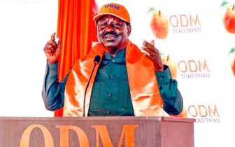 Raila Odinga  ODM party is beginning to split as leaders start to leaving